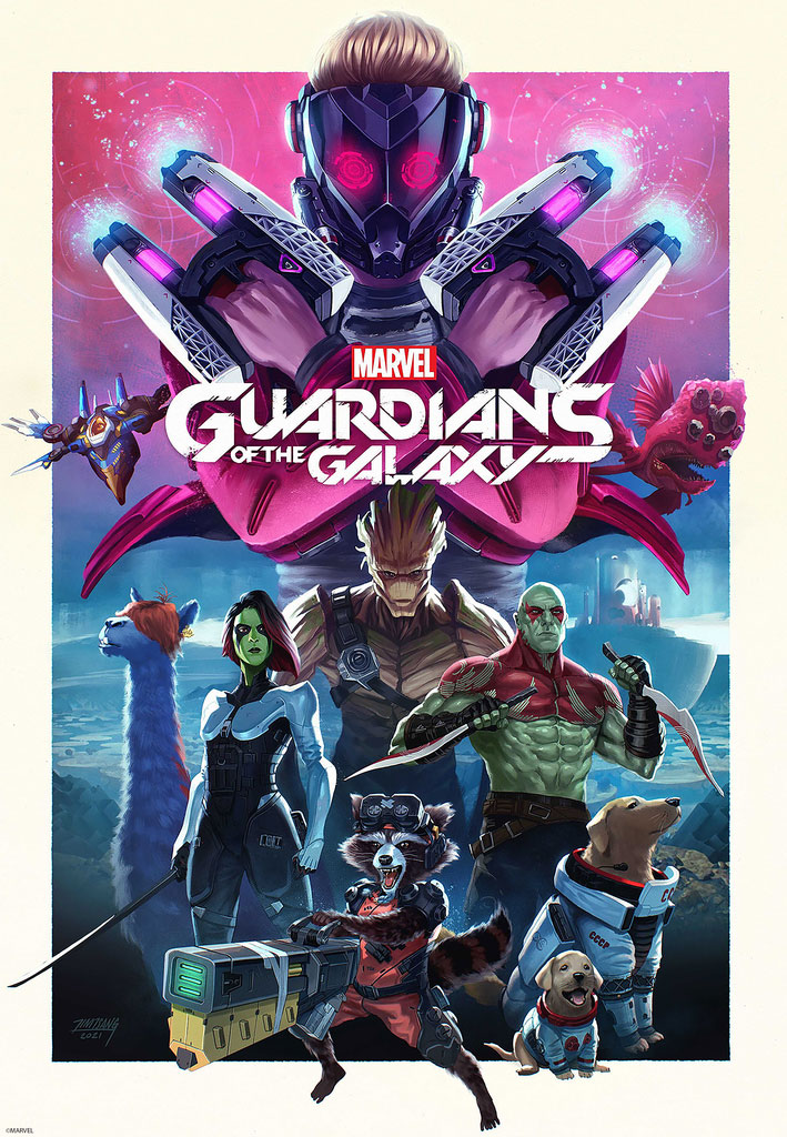 Guardians of the Galaxy by Tim Tsang