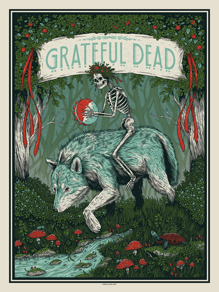 Grateful Dead by Logan Schmitt