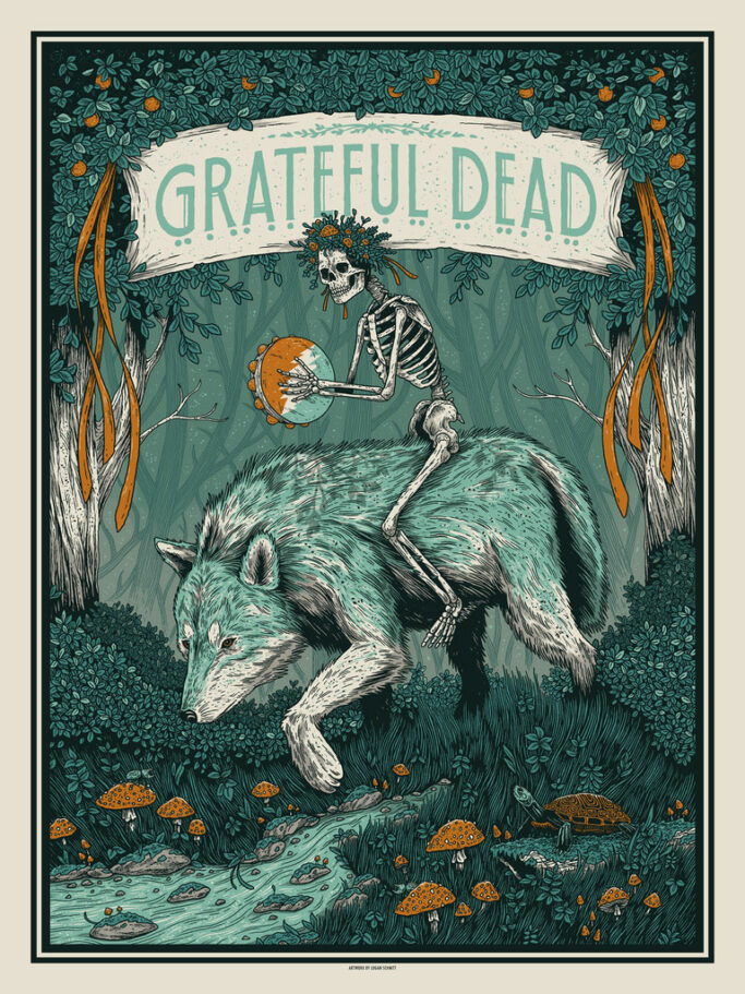 Grateful Dead - Variant A - by Logan Schmitt