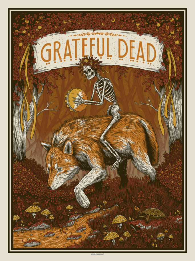 Grateful Dead - Variant B - by Logan Schmitt