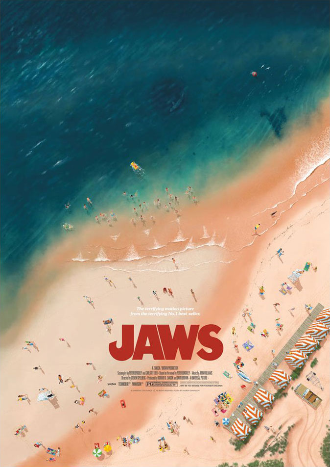 Jaws - Editions Variant by Andrew Swainson