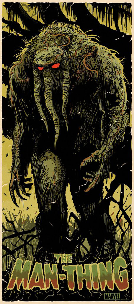 The Man-Thing by Francesco Francavilla