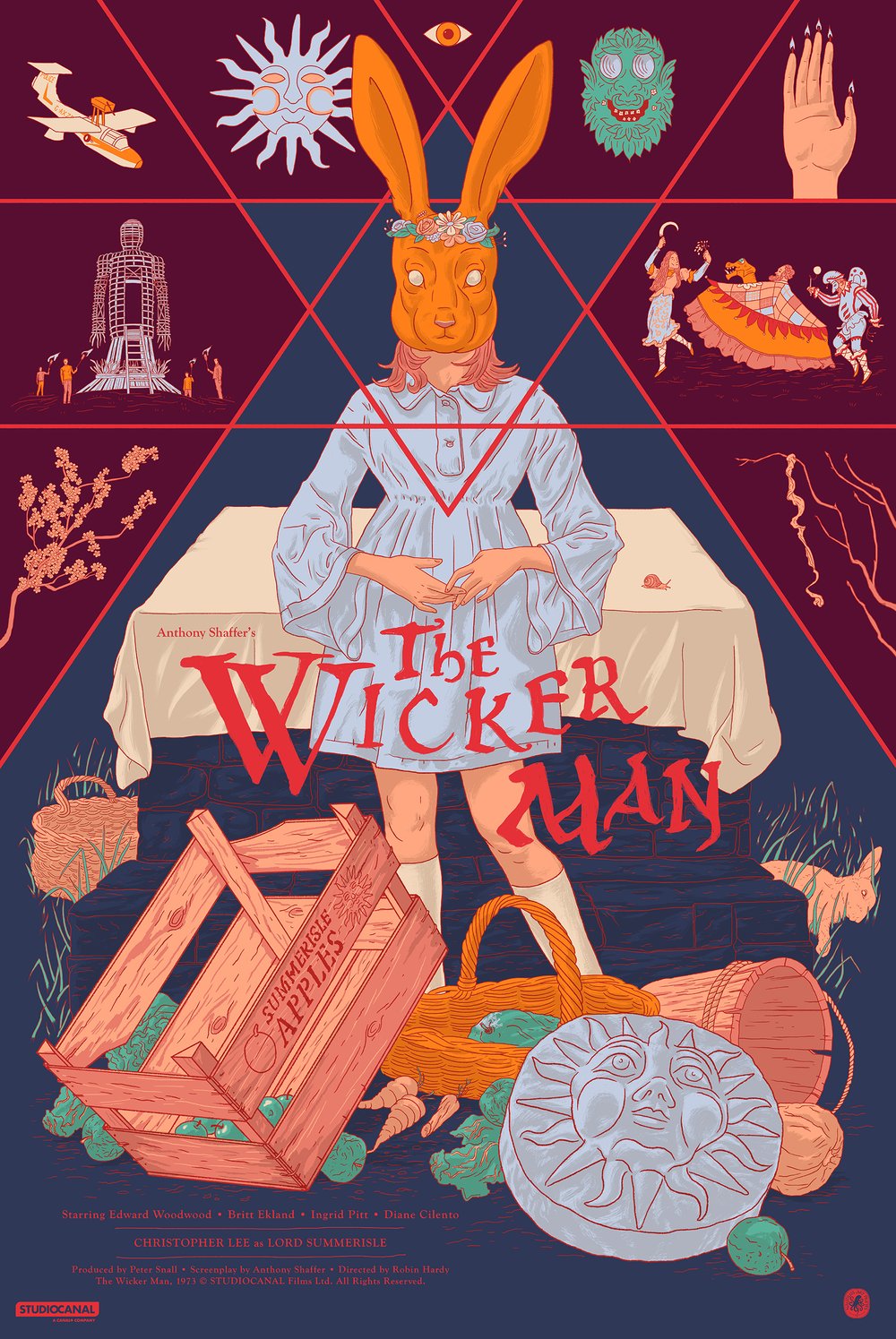 The Wicker Mann - variant by Jonathan Burton