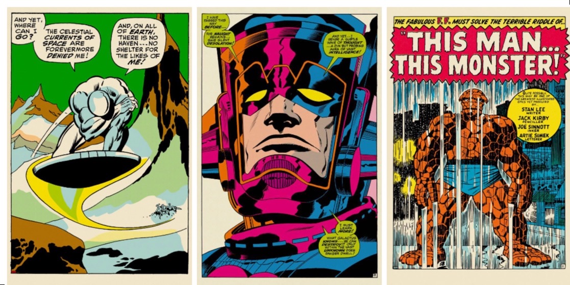 Classic Marvel Posters by Jack Kirby & John Buscema