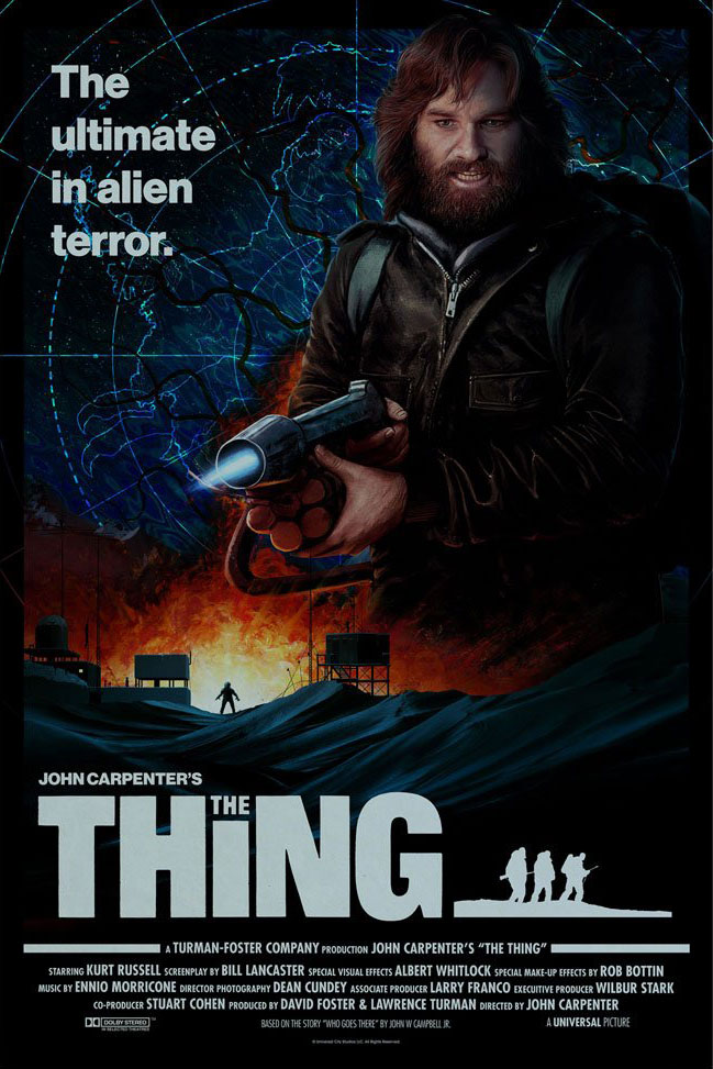 The Thing - Lava Foil Variant by Matt Ferguson