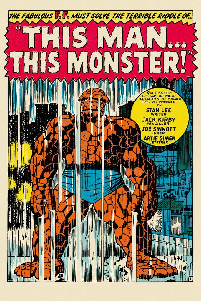 Fantastic Four #51: "this Man... This Monster!" by Jack Kirby And Joe Sinnott