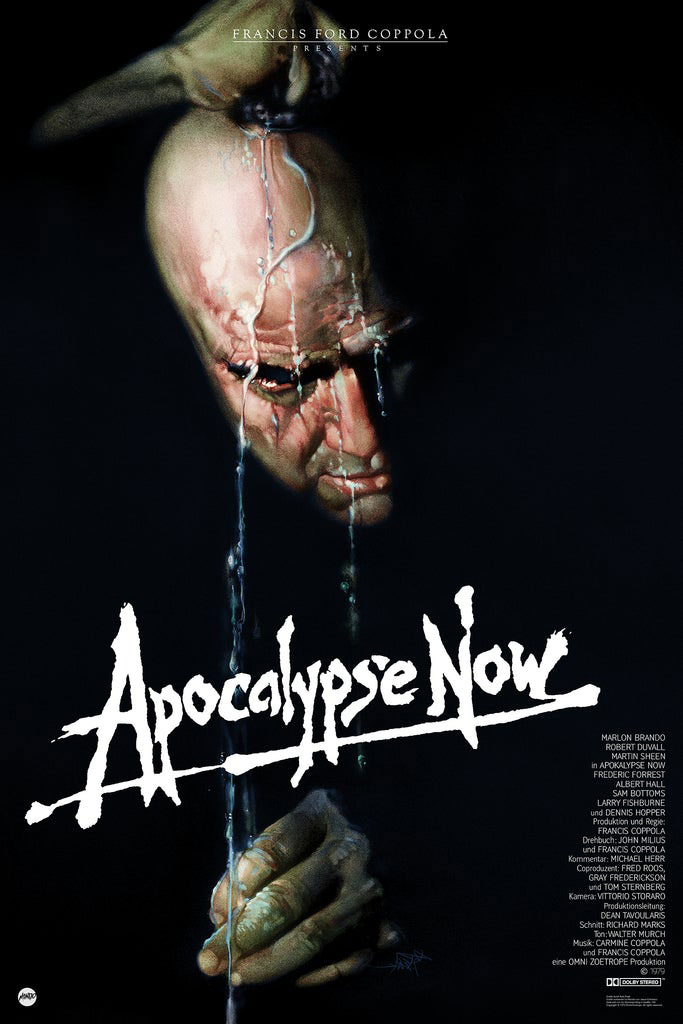 Apocalypse Now - German One Sheet by Bob Peak & Jason Edmiston