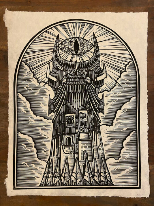 Barad-dûr by Brian Reedy