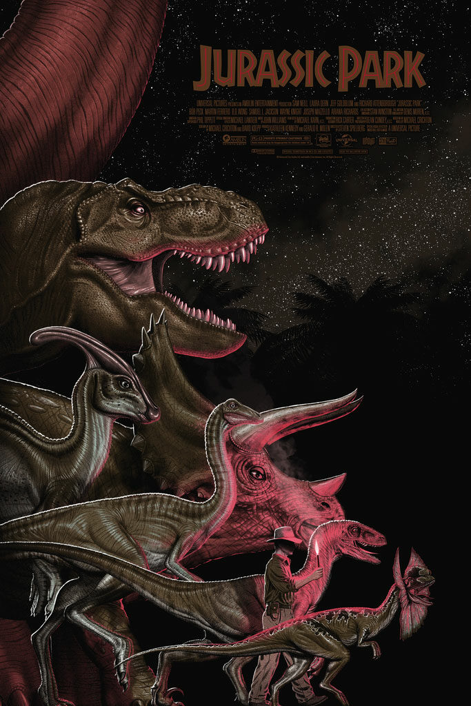 Jurassic Park - Variant by Jason Raish