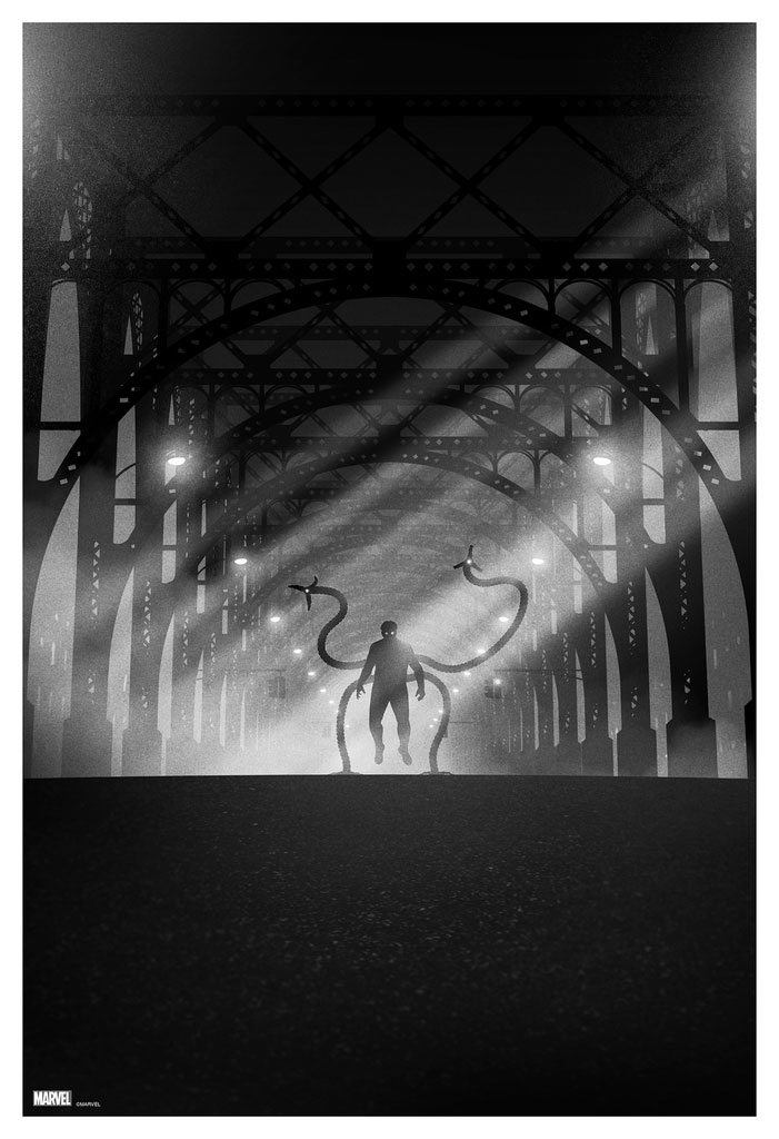 Noir Doctor Octopus by Marko Manev