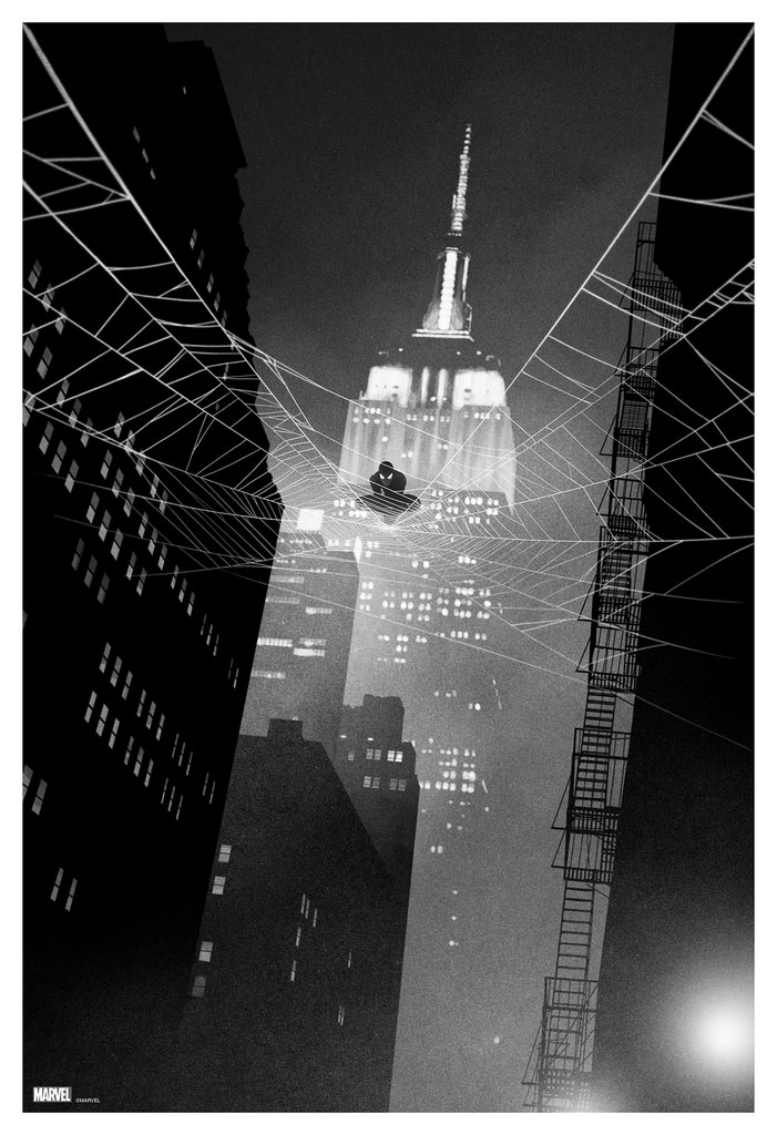 Noir Spider-Man by Marko Manev