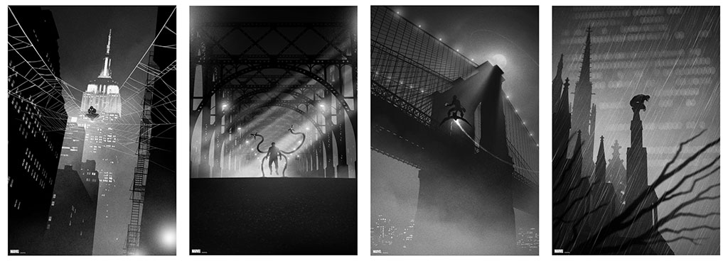 Spider-Man Noir Series by Marko Manev