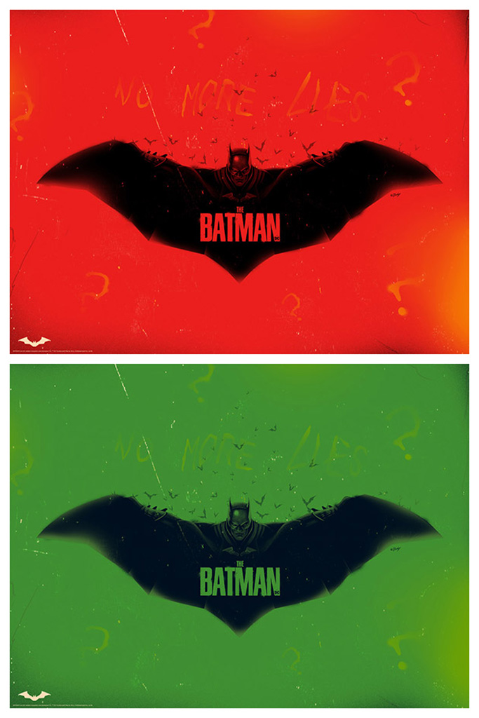 The Batman - Red & Green by Doaly