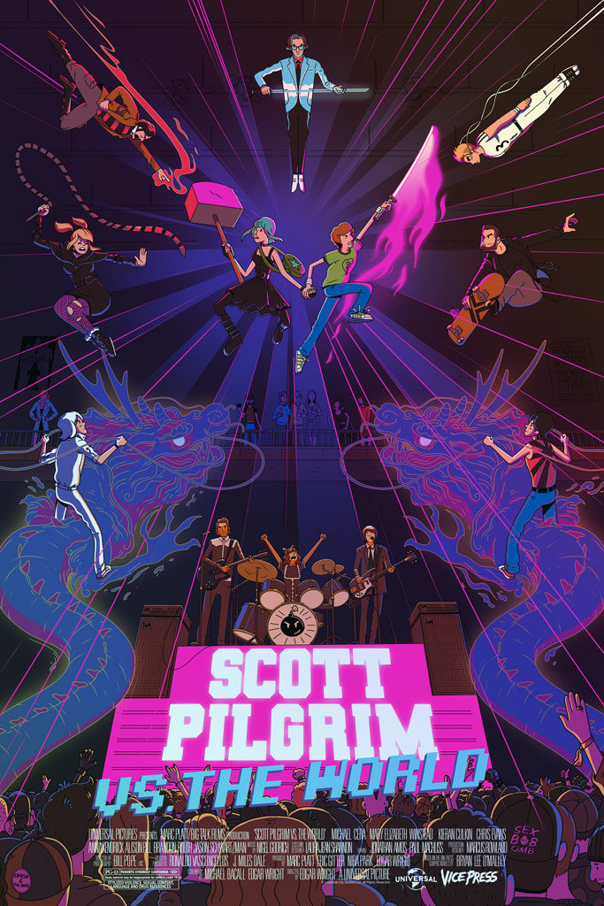 Scott Pilgrim vs. The World - Foil by George Bletsis