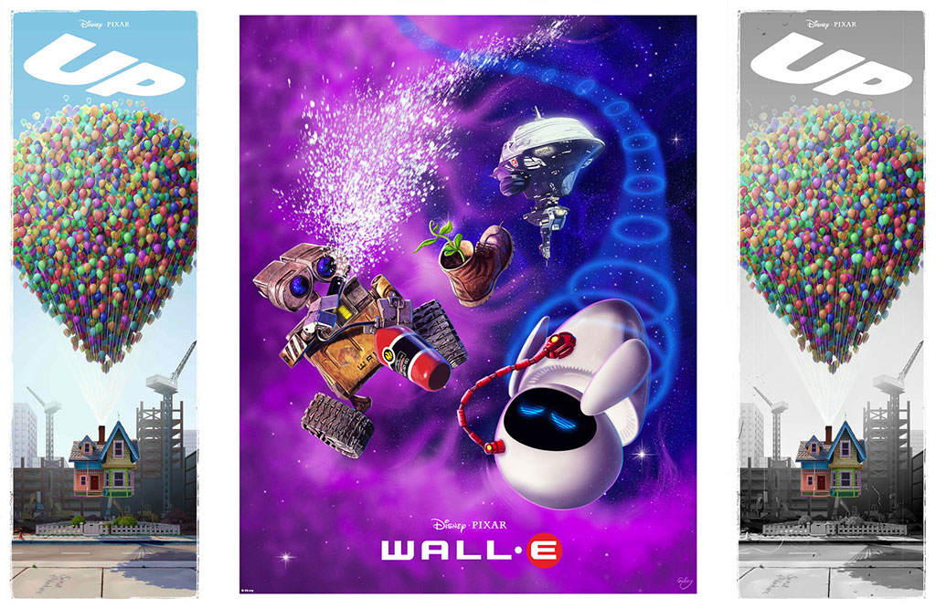 Up by Ben Harman & WALL-E by Sam Gilbey