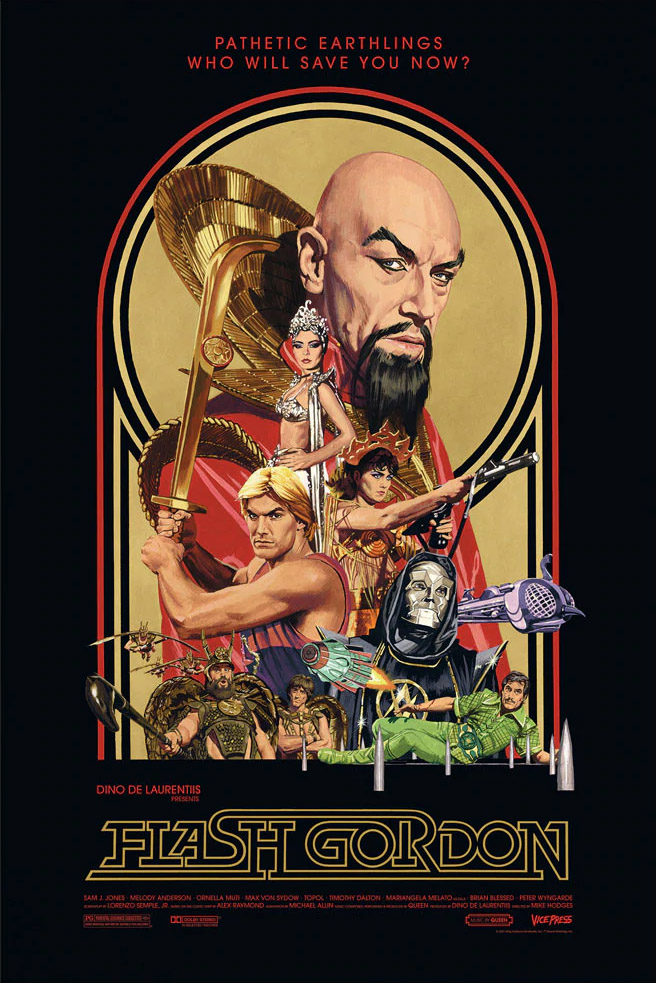 Flash Gordon Foil Variant by Paul Mann