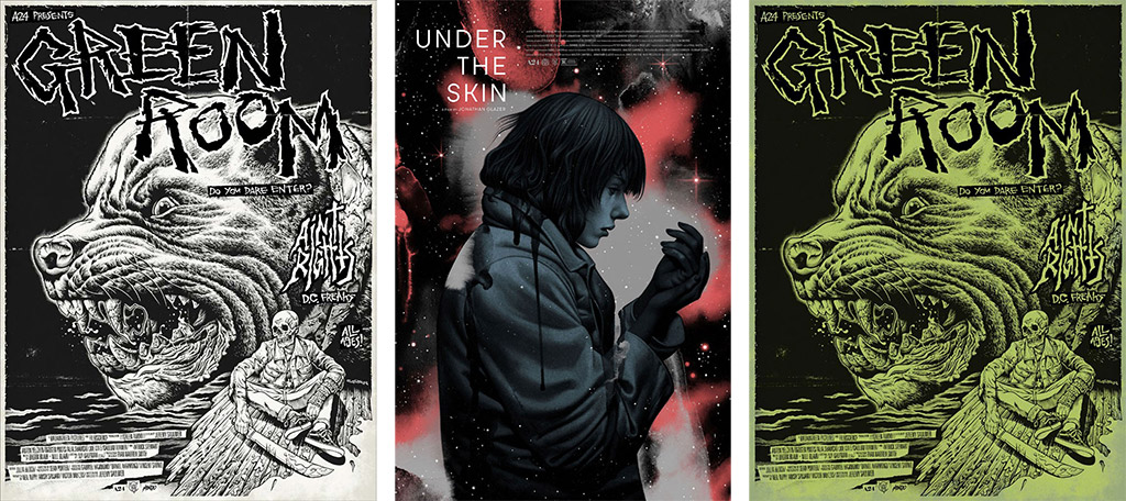 Green Room by Mike Sutfin & Under the Skin by João Ruas