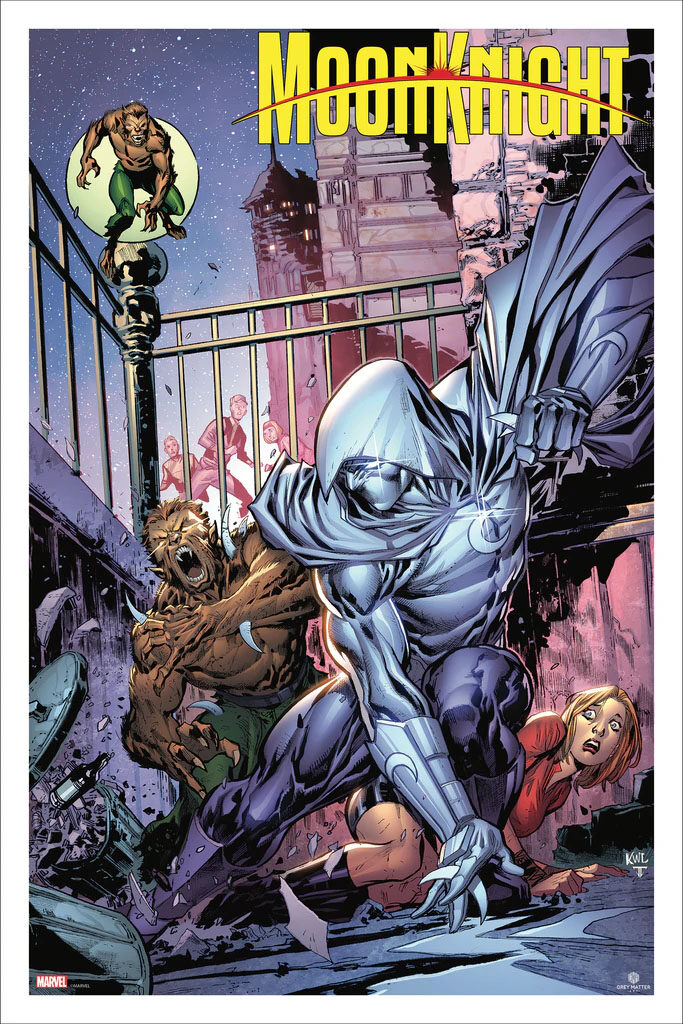 Moon Knight #1 (Homage Cover) by Ken Lashley