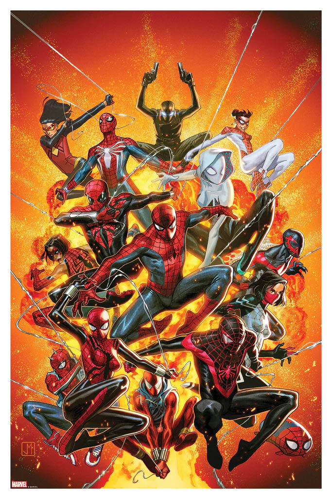 Spider-Geddon #1 by Jorge Molina