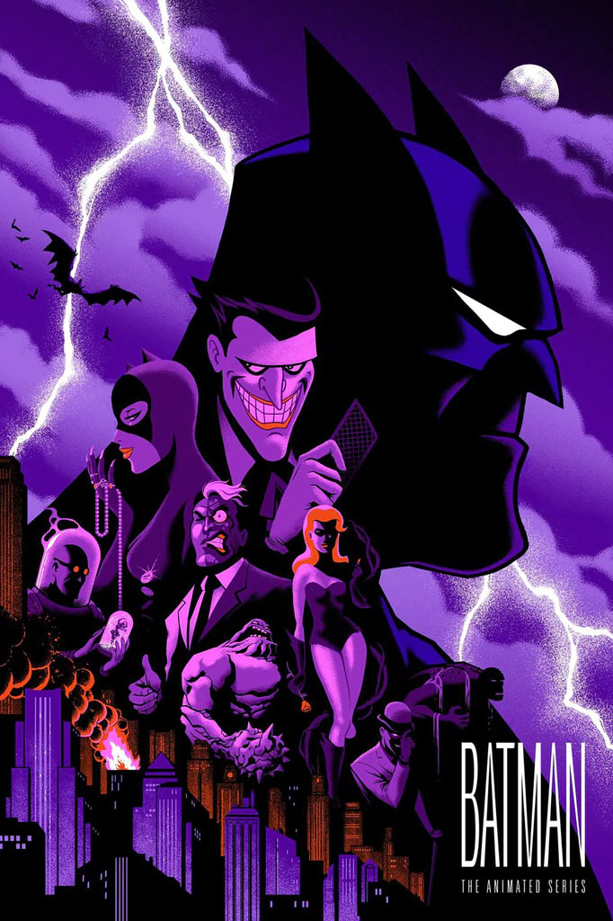 Batman: The Animated Series - Variant by Kristin Miklos