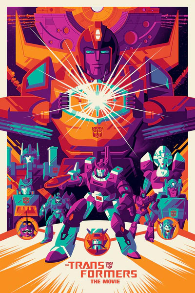 Transformers the Movie - Regular by Tom Whalen