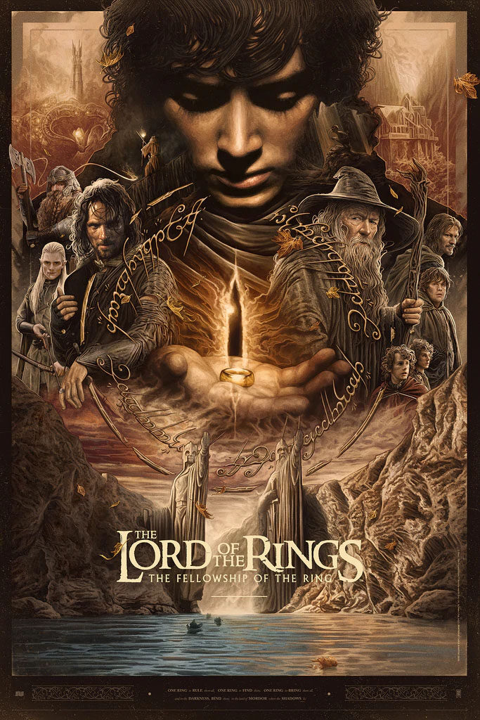 The Lord of the Rings: The Fellowship of the Ring Archives - Home of the  Alternative Movie Poster -AMP