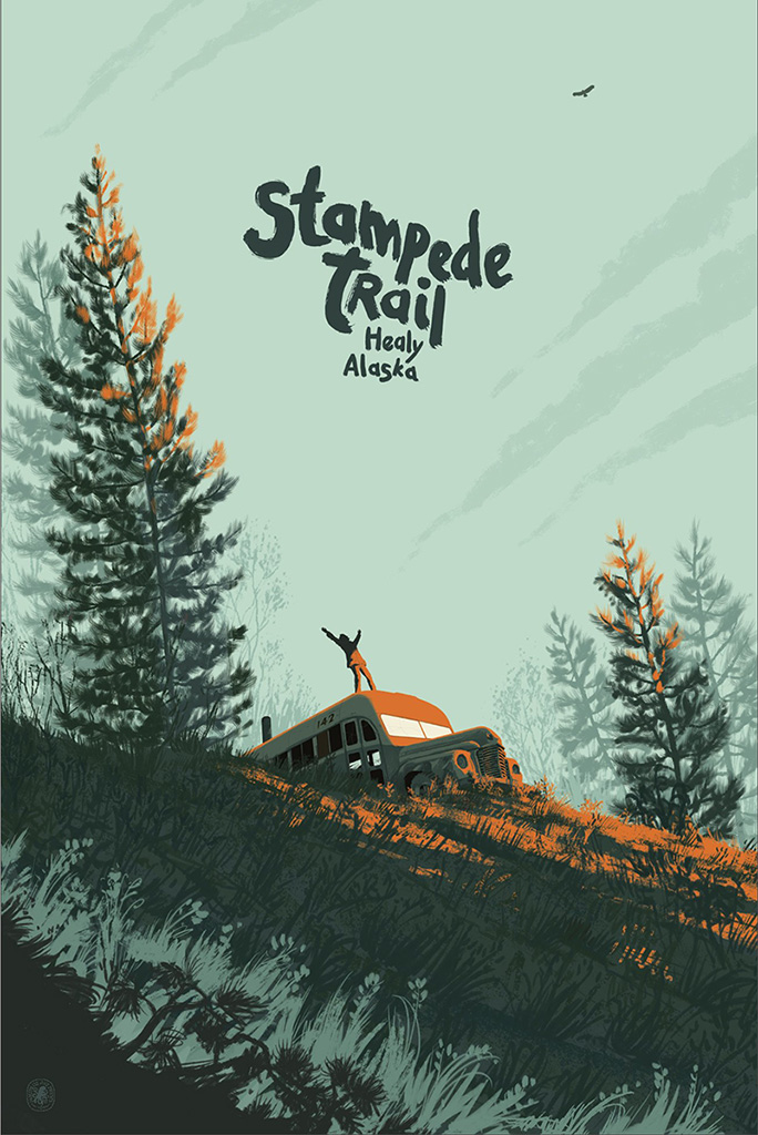 Stampede Trail by Paul Blow
