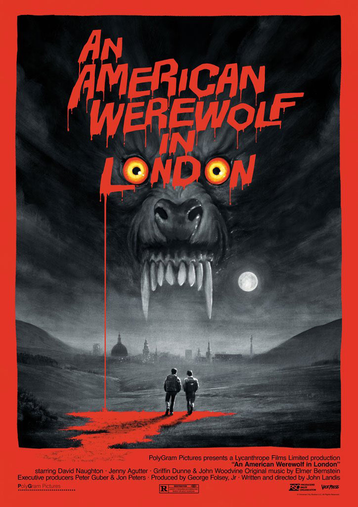 An American Werewolf In London - Open Edition by Matt Ferguson