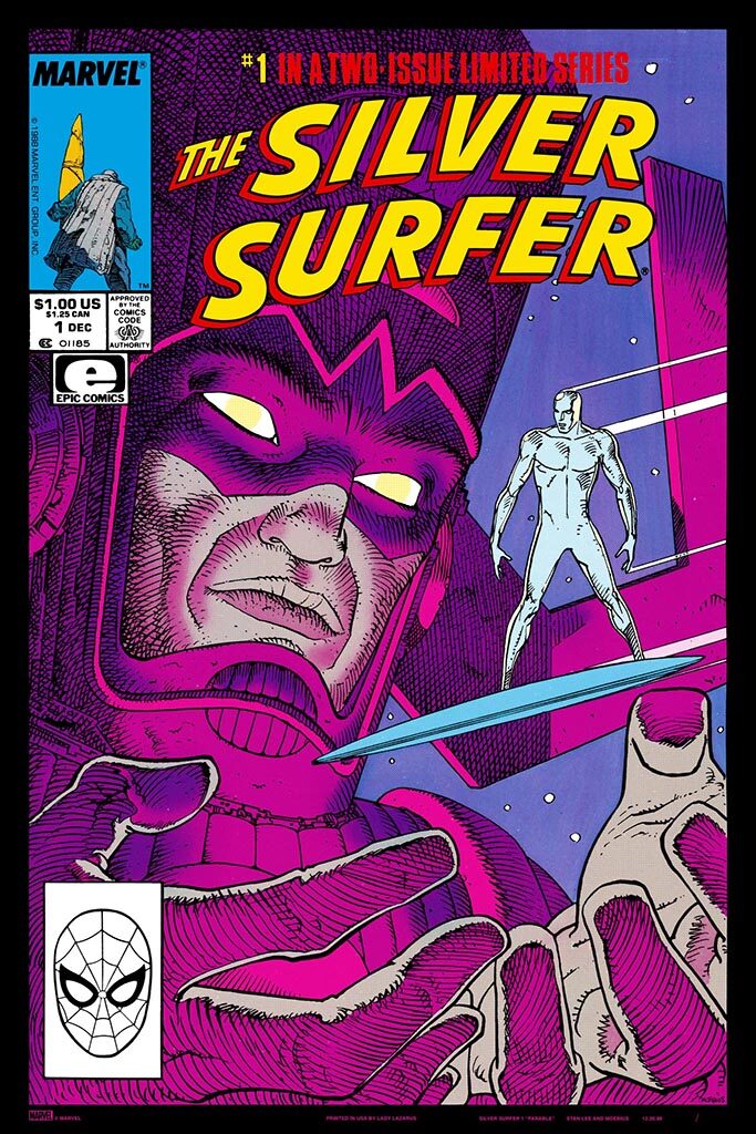 Silver Surfer: Parable by Moebius