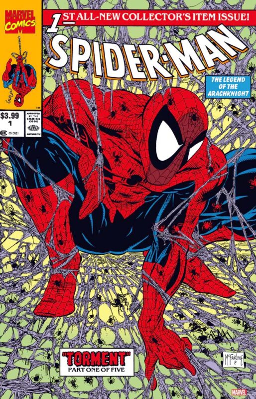 Spider-Man #1 by Todd Mcfarlane & Venom: Lethal Protector #1 by Mark ...