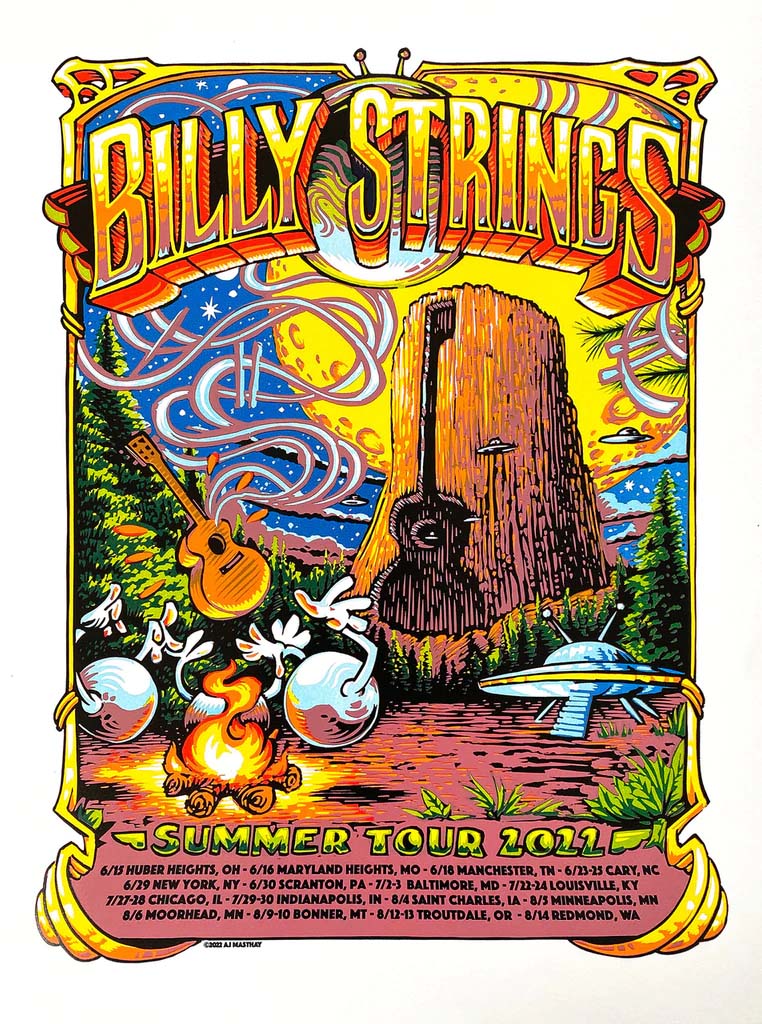 Billy Strings Summer '22 Tour & The Black Keys Las Vegas by AJ