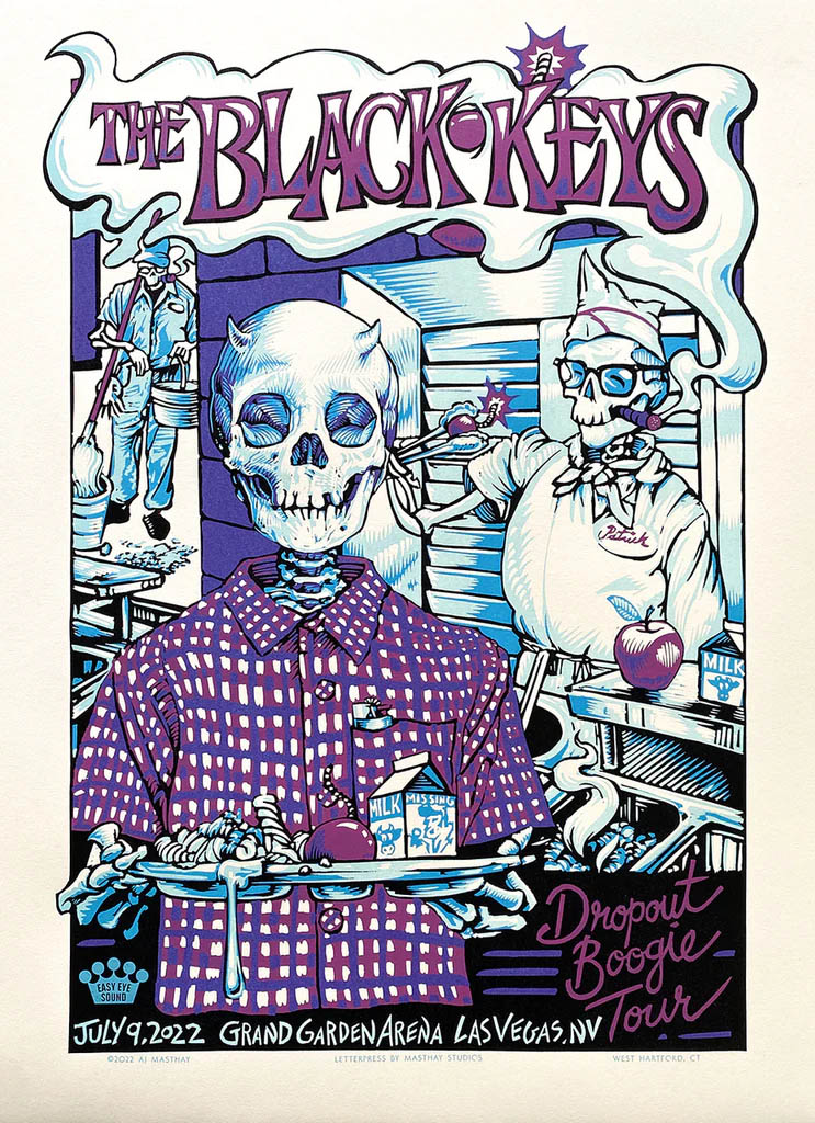 The Black Keys - Las Vegas by AJ Masthay