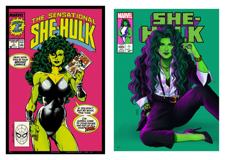 The Sensational She-Hulk #1 by John Byrne & She-Hulk #5 by Jen Bartel