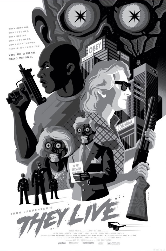 They Live - Variant by Tom Whalen