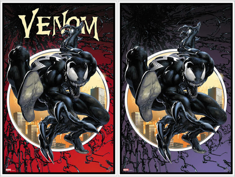Venom #1 set by Clayton Crain