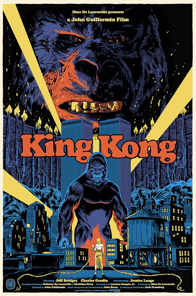 King Kong - Variant by Francesco Francavilla