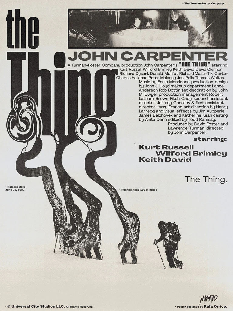 The Blot Says: John Carpenter's The Thing Screen Prints by Rafa Orrico x  Mondo