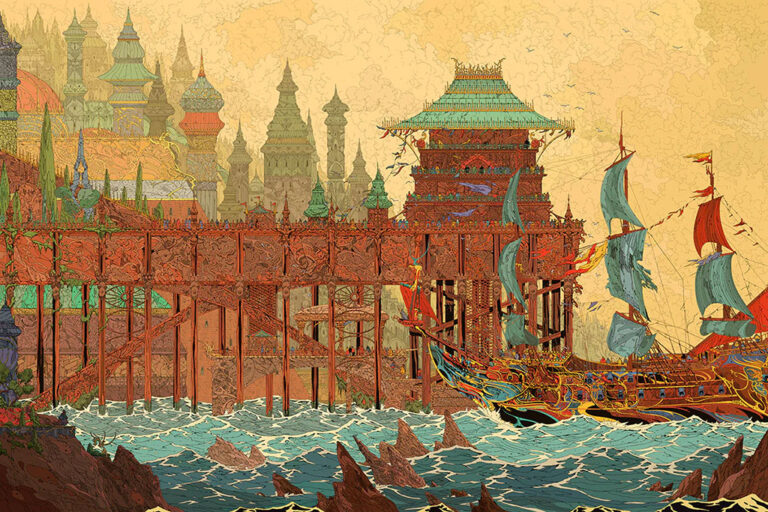 Palace Life - The Windy Pier by Kilian Eng
