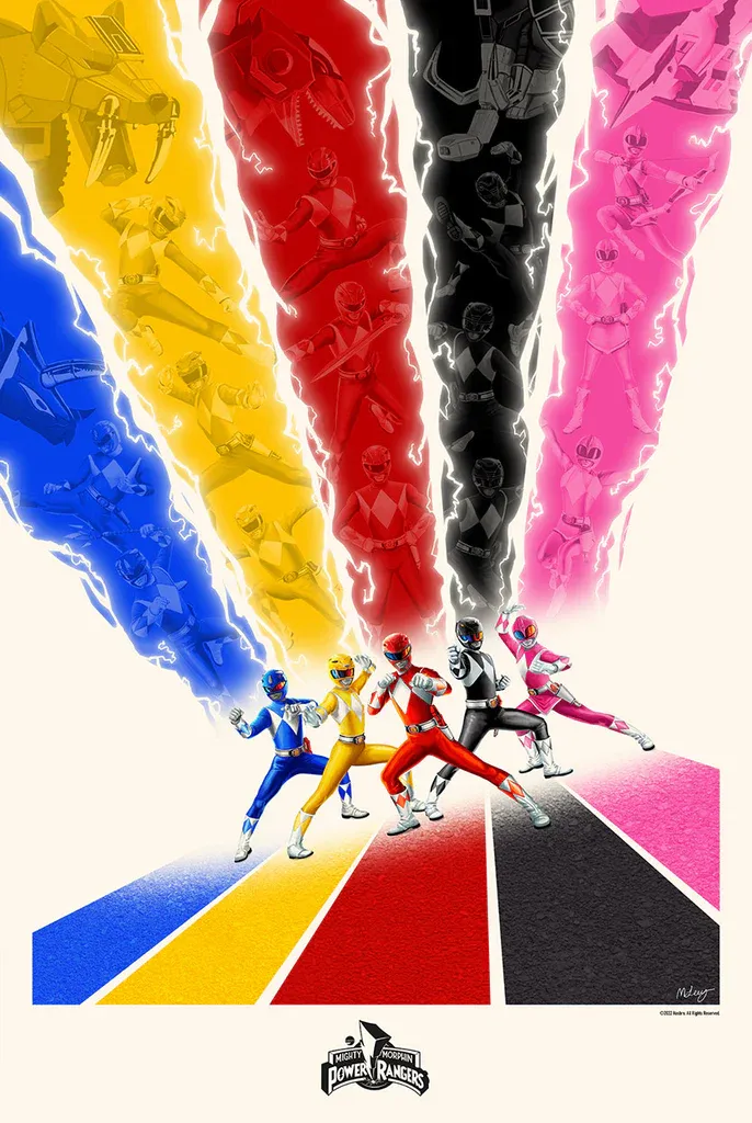 Power Rangers by Mark Levy