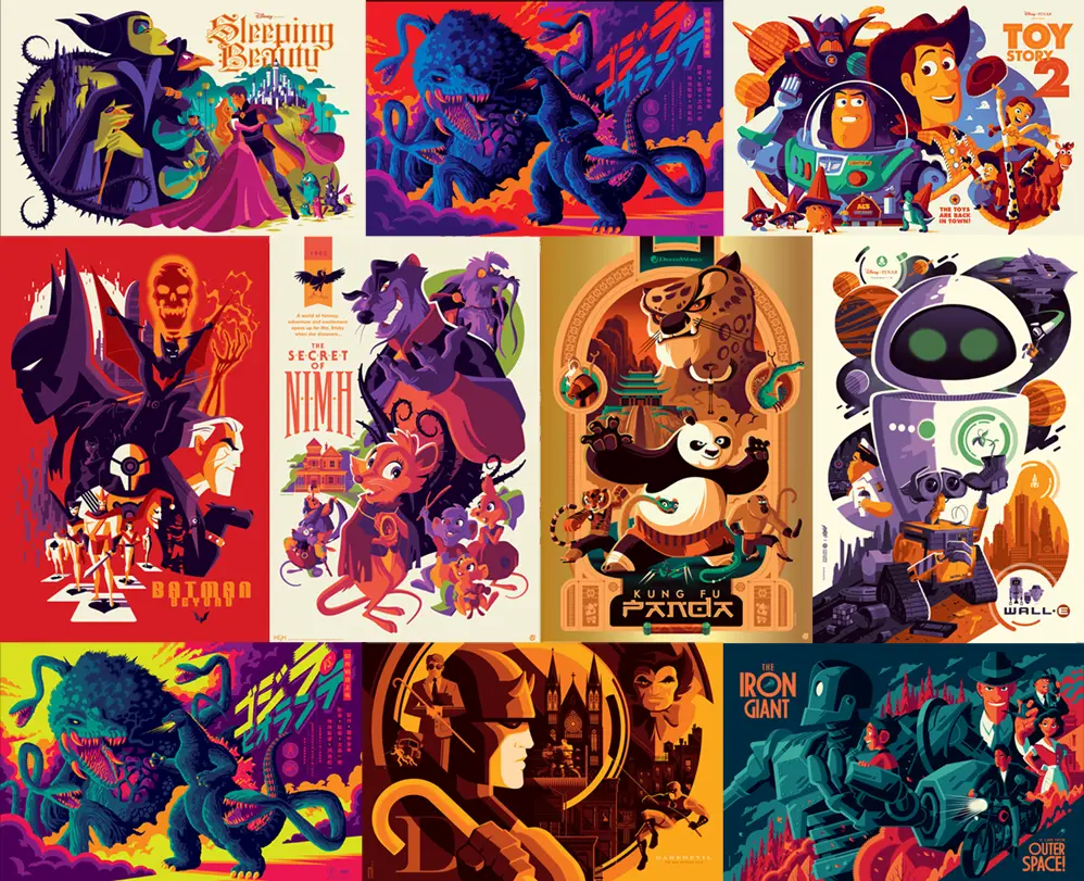 October 22 Posters by Tom Whalen