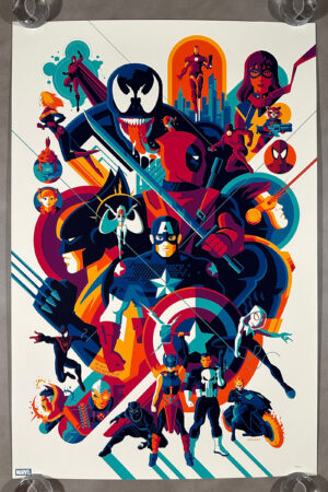 The Modern Age of Marvel by Tom Whalen