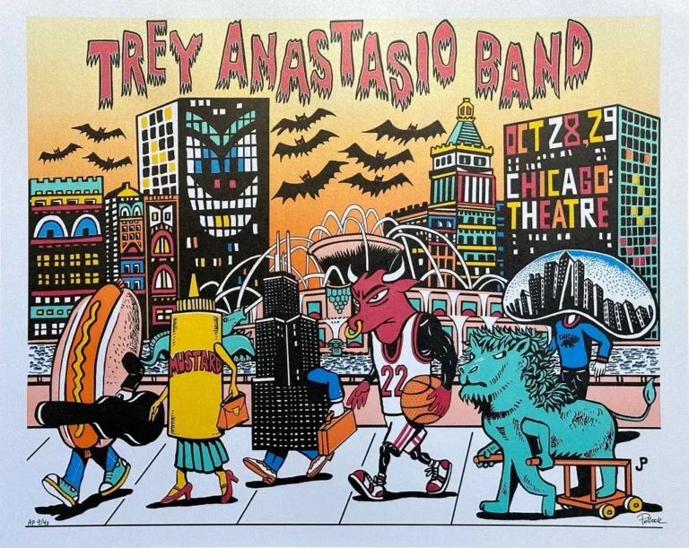 Trey Anastasio Band - Chicago Theatre - Dusk Edition by Jim Pollock