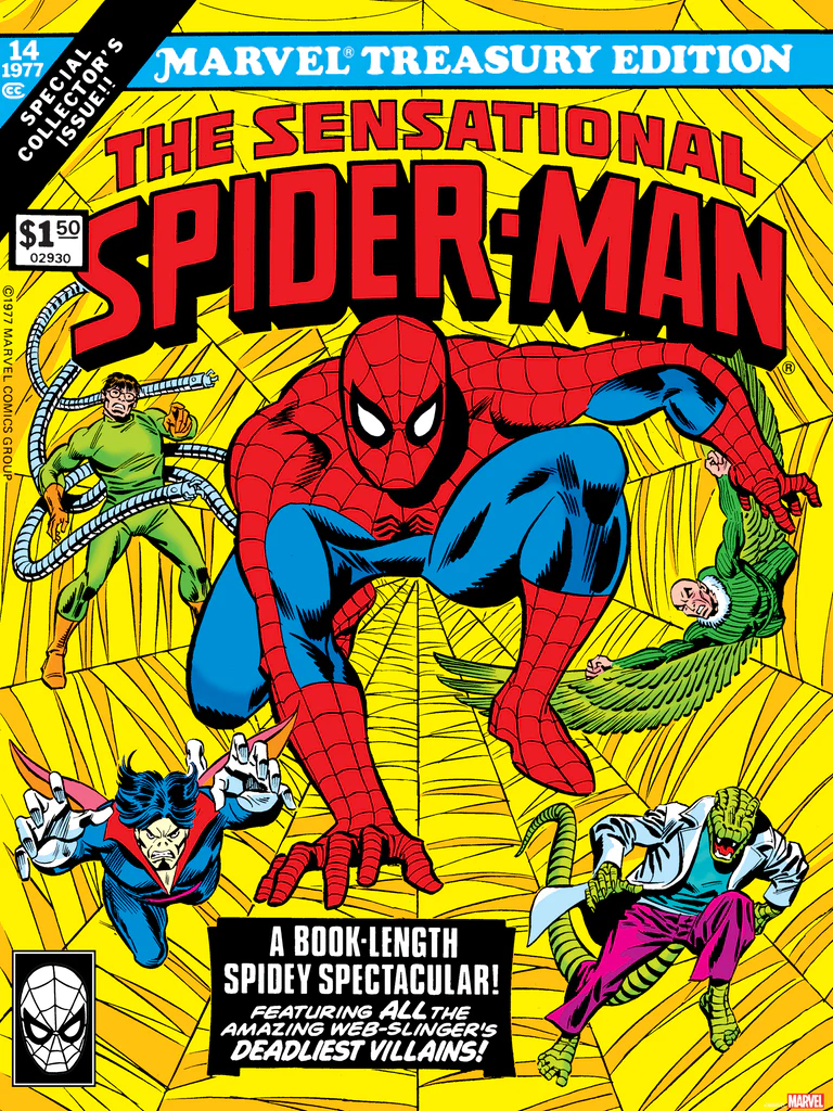 Sensational Spider-Man #14: Treasury Edition (1977) by Gil Kane