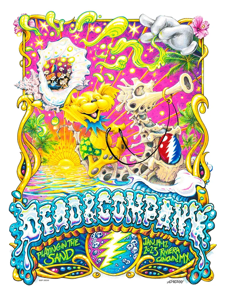 Dead & Company - Playing in the Sand by AJ Masthay