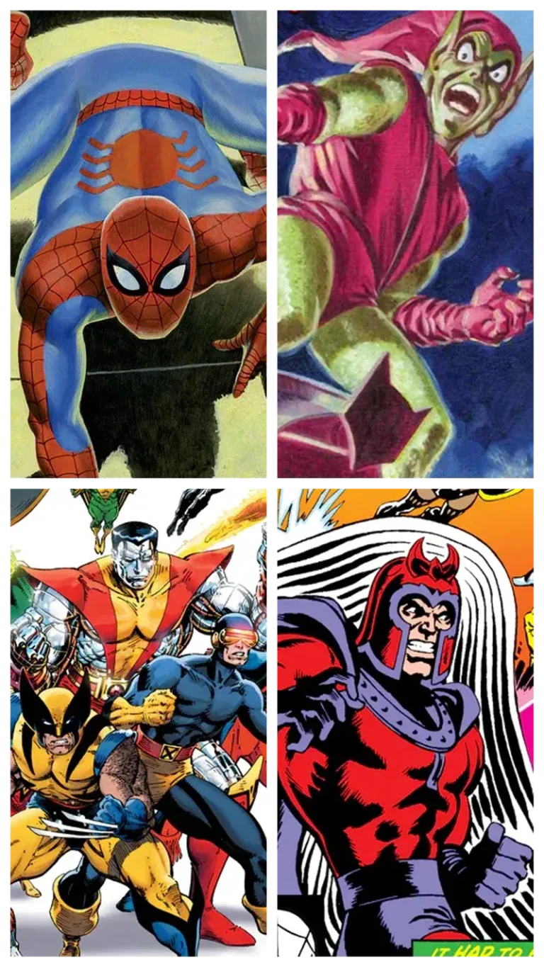 Spider-Man #1 by John Romita Sr. and X-Men by Art Adams & Dave Cockrum
