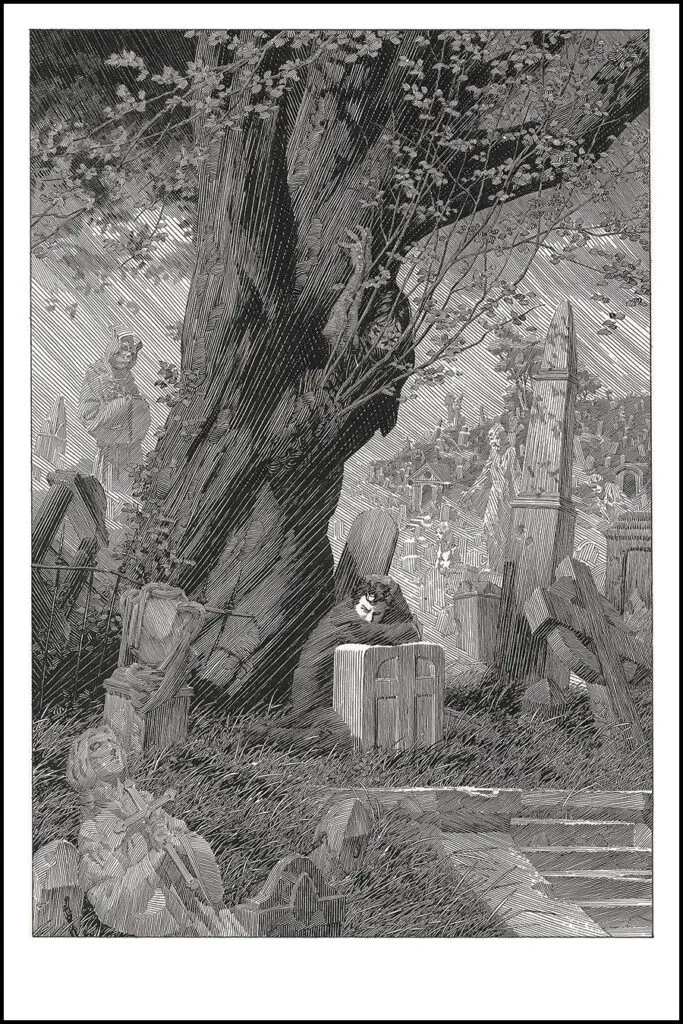 My Weary Existence by Bernie Wrightson