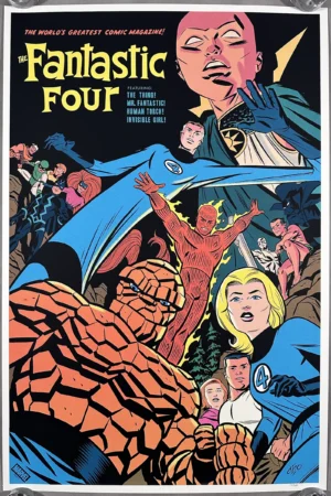Fantastic Four by Michael Cho