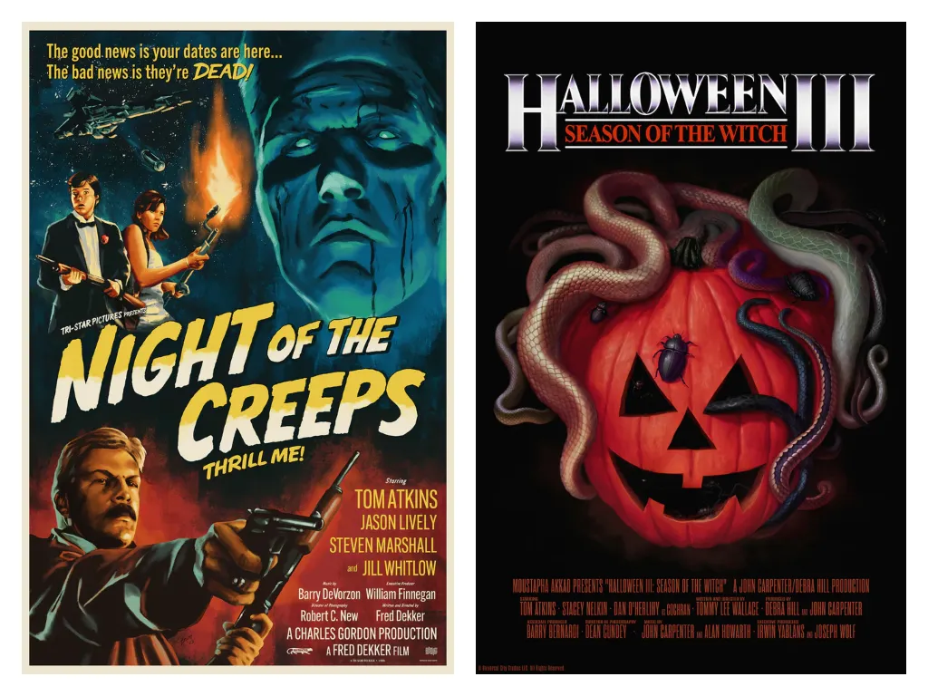 Night of the Creeps by Casey Booth & Halloween III by Adam Perocchi (Readful Things)