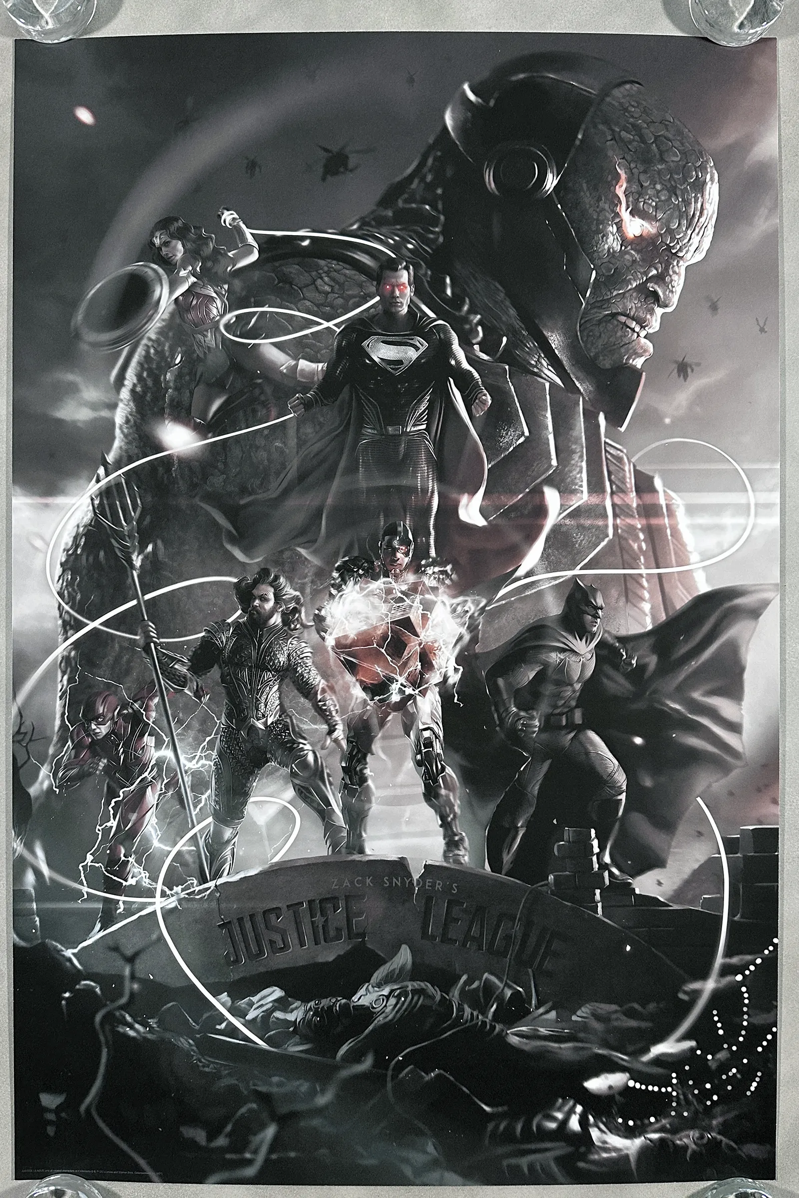 Zack Snyders Justice League Variant By Ann Bembi Limited Edition Posters Poster Pirate 