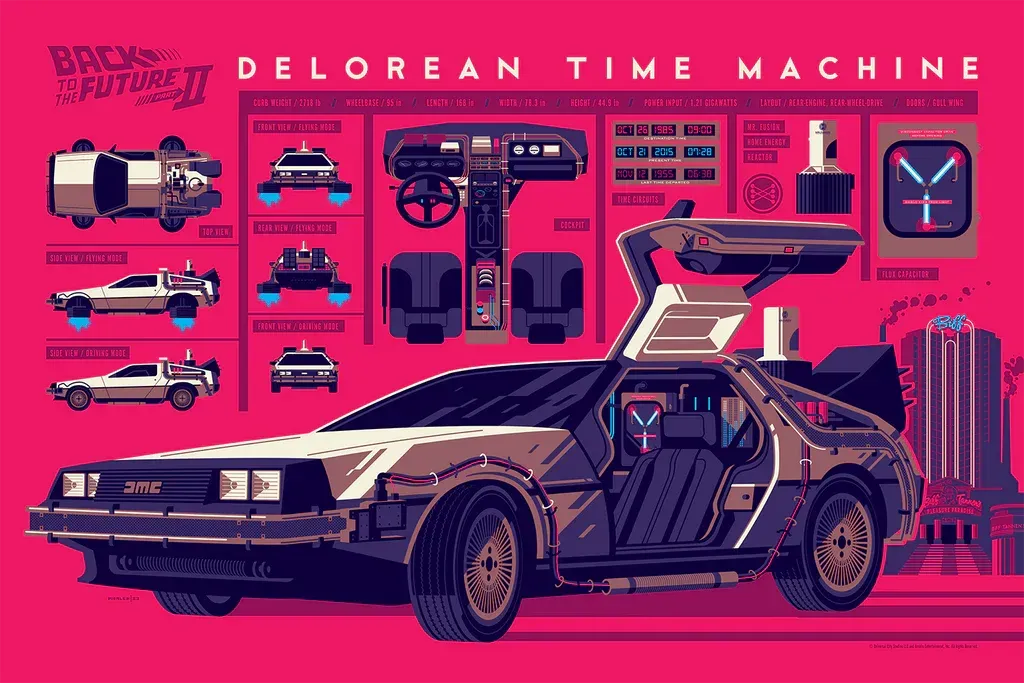 Back to the Future: Part II - Variant by Tom Whalen